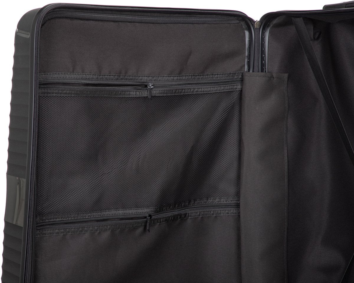 2-piece hard shell suitcase set – Valencia-Pink-2x S (39 L)-The Livary