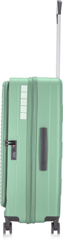Hard-shell suitcase with laptop compartment – Vienna-Purple-S (39 L)-The Livary
