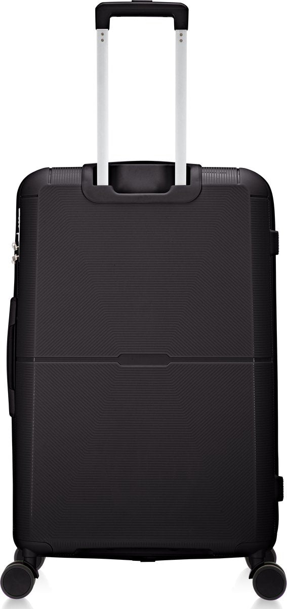 Hard-shell suitcase – Roma-Gray-M (65 L)-The Livary