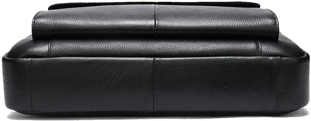 Premium Cowhide Leather 15” Business Briefcase with Organiser Compartments