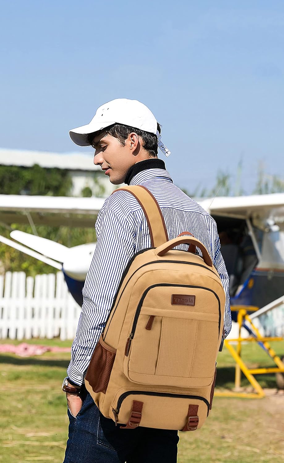 AA OUT OF STOCK Anti-Theft Canvas Laptop & Travel Backpack with USB Port – Fits up to 17.3"