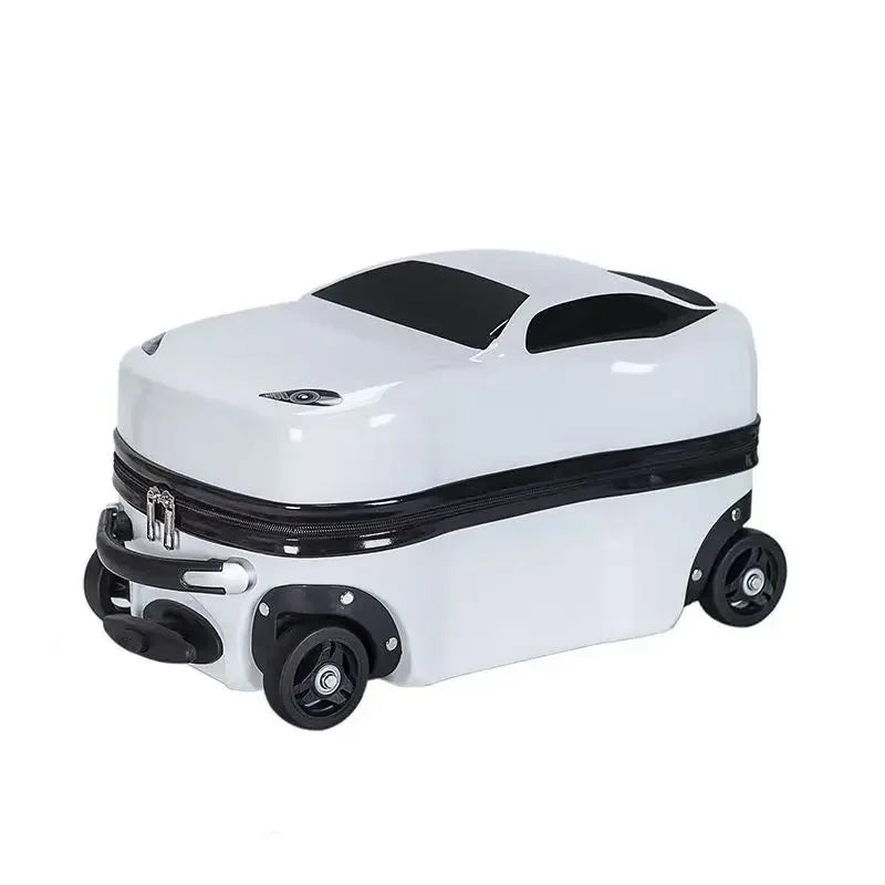 Hard-shell children's suitcase with car design – Turin