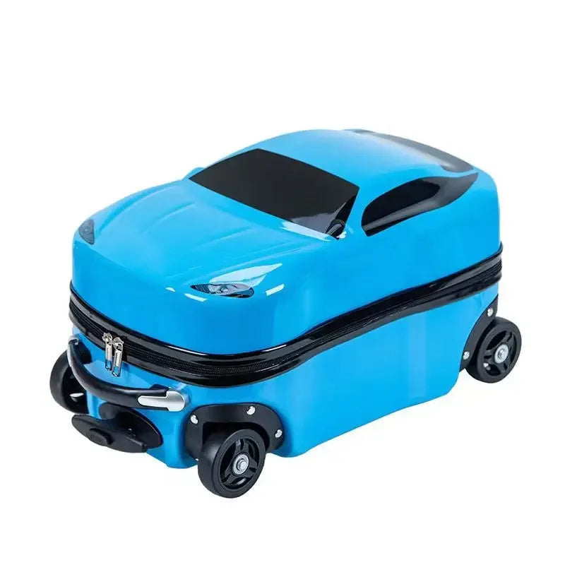 Hard-shell children's suitcase with car design – Turin