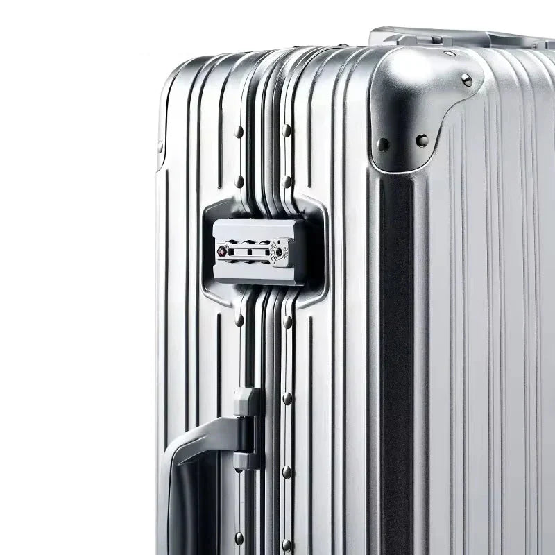 Aluminium-Magnesium hard shell case – Ljubljana-Blue-S (44 L)-The Livary