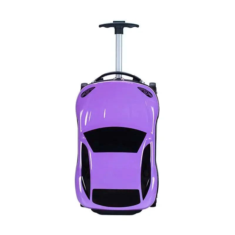 Hard-shell children's suitcase with car design – Turin