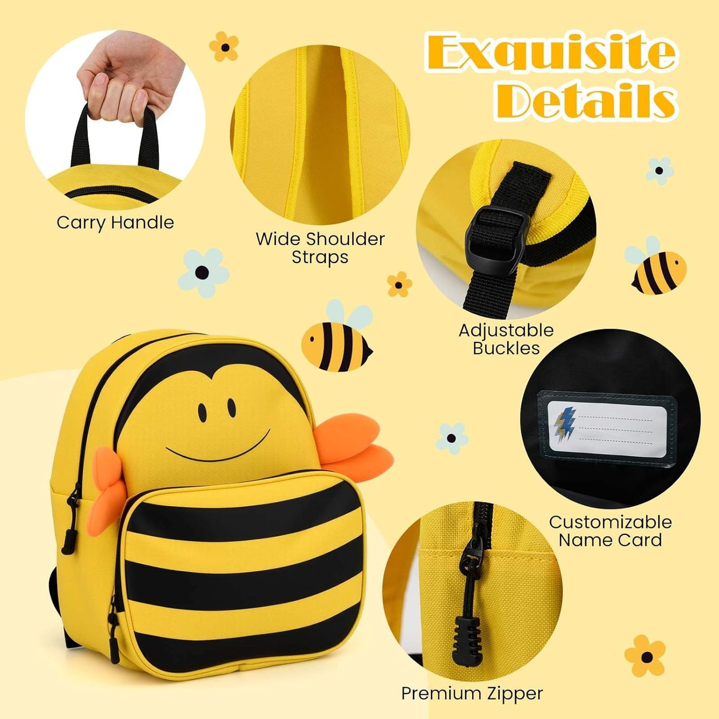 Children’s 2-Piece Ride-On Suitcase and Travel Backpack with Spinner Wheels