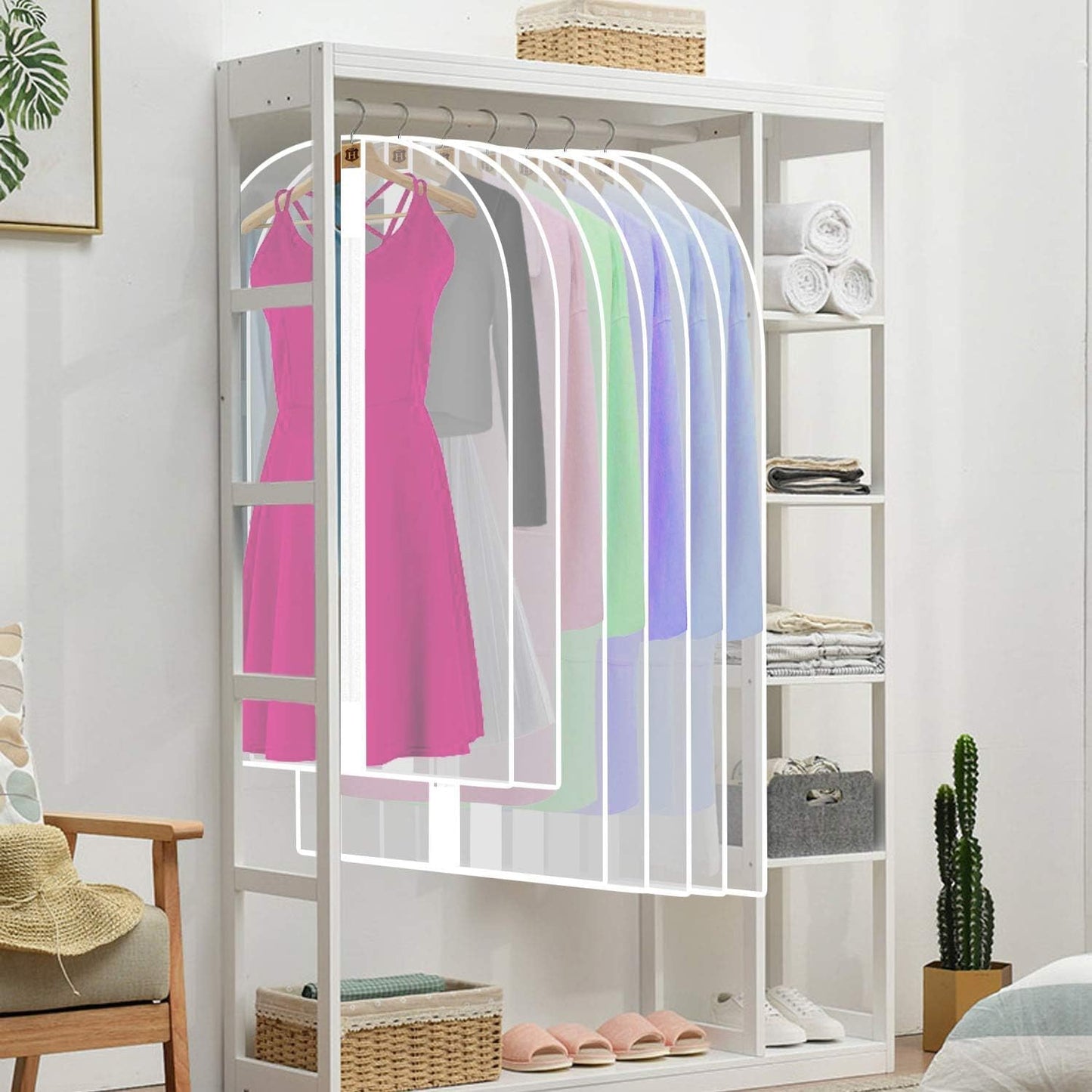Extra-Long Dress & Gown Garment Bag – 71" Protective Covers with Handles (Buy 1, Get 1 FREE)