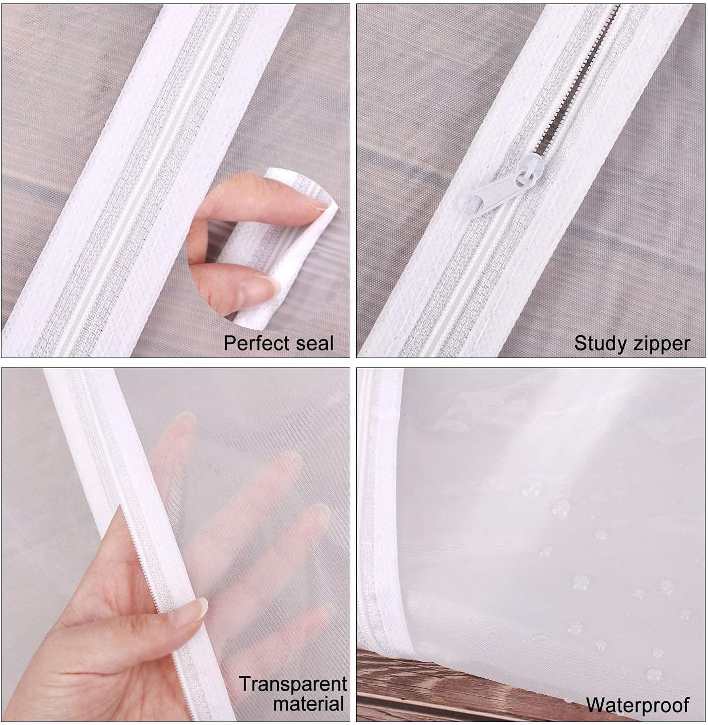 Extra-Long Dress & Gown Garment Bag – 71" Protective Covers with Handles (Buy 1, Get 1 FREE)
