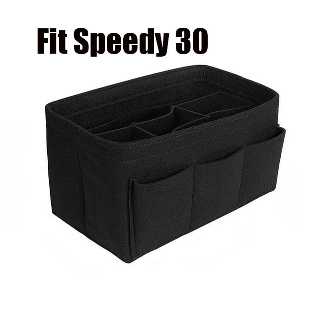 Felt Handbag and Make-Up Organiser Insert – Buy 1, Take 1 FREE Multi-Pocket Tote Storage