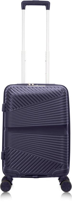 Hard-shell cabin suitcase – Verona-Dark blue-The Livary
