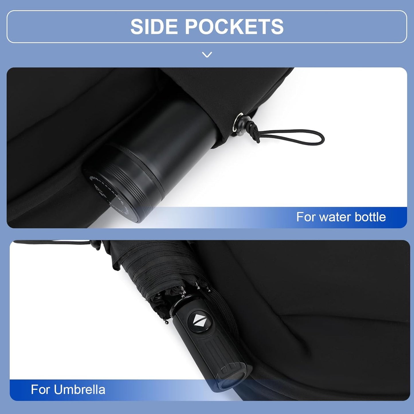 Lightweight Water-Resistant Laptop & Travel Backpack with Organised Compartments