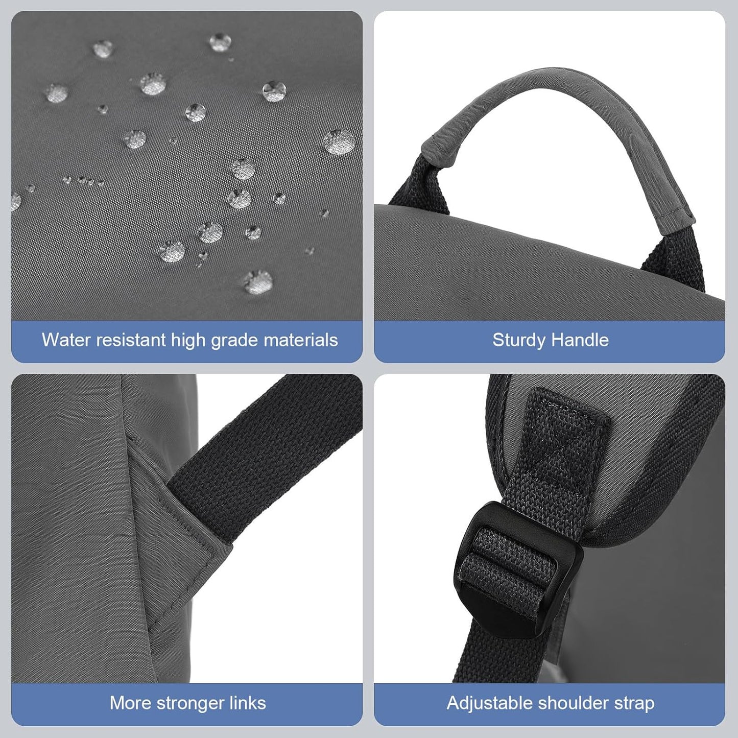 Lightweight Water-Resistant Laptop & Travel Backpack with Organised Compartments