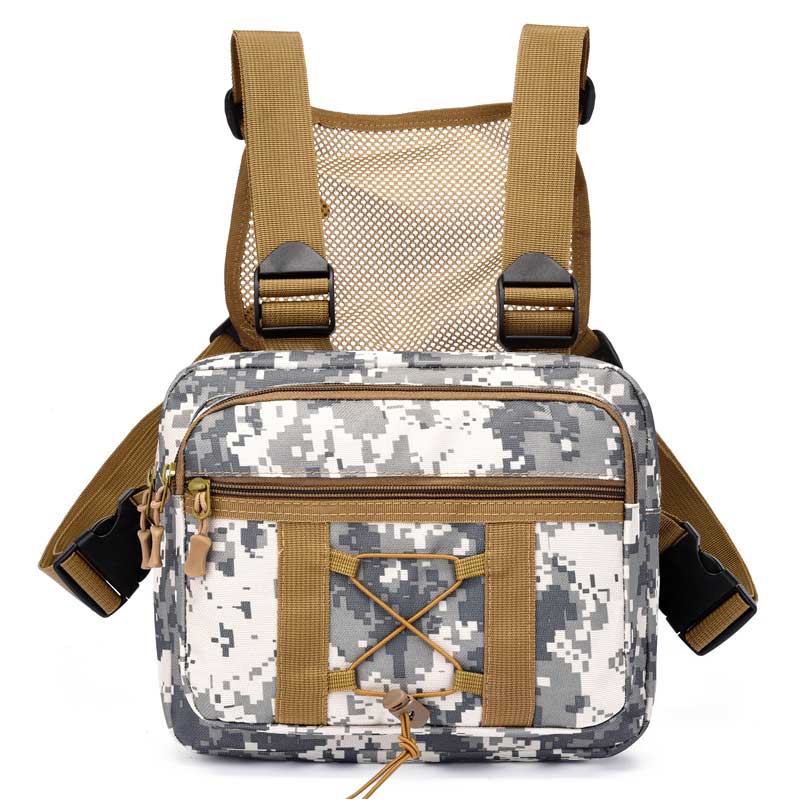 Durable Tactical Chest Rig Bag – Water-Resistant Multi-Pocket Outdoor Gear