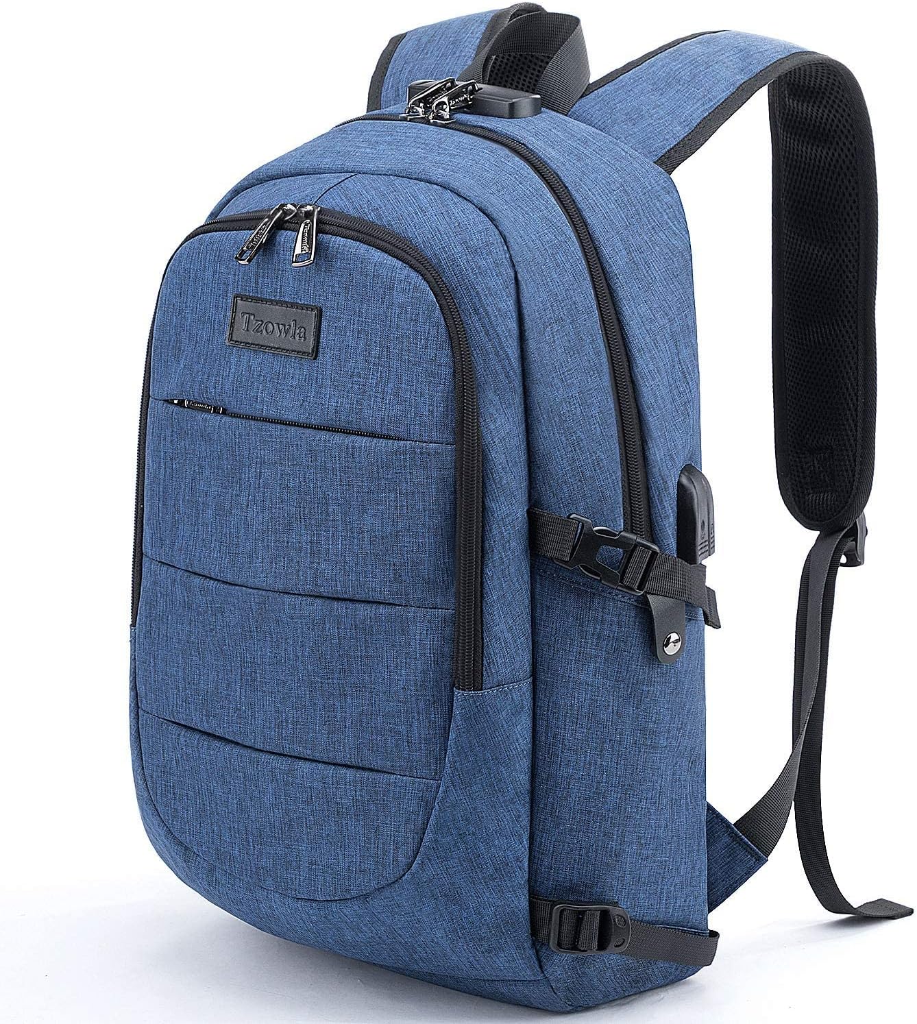 Extra Large Anti-Theft Laptop & Travel Backpack with USB Port – 30–50L