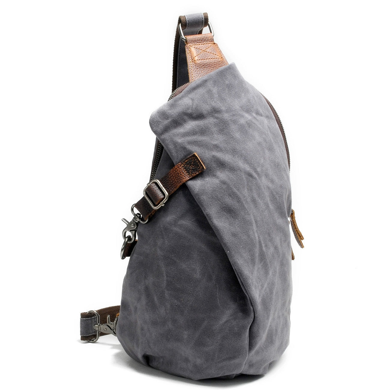 Water-Resistant Canvas Crossbody Bag with Anti-Theft Pocket – MultiWear