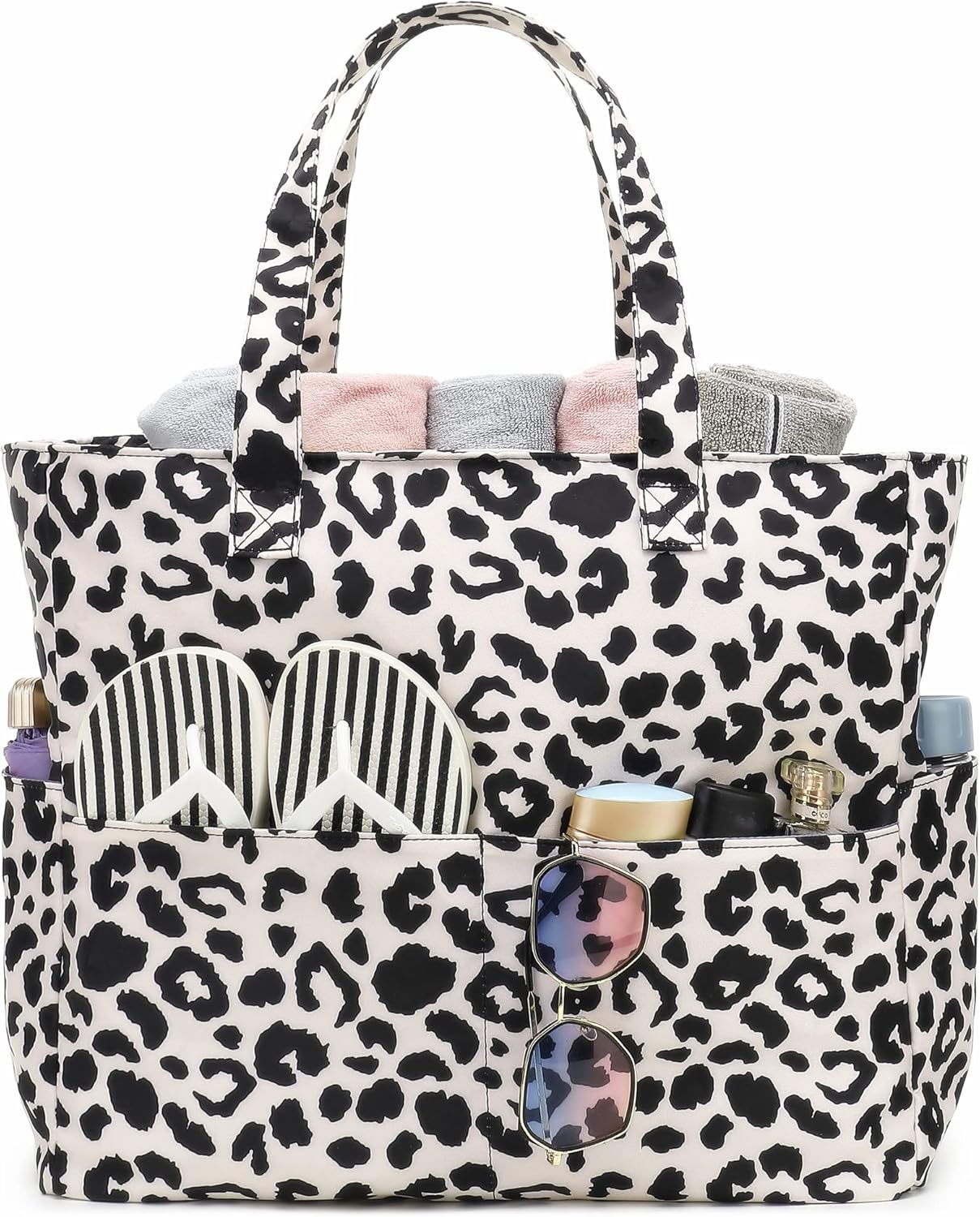 Extra Large Waterproof Beach Tote with Wet Compartment – Buy 1, Take 1 FREE