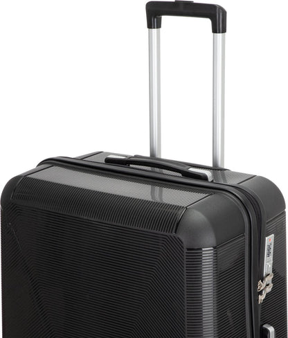 Hard-shell suitcase – Roma-Gray-M (65 L)-The Livary