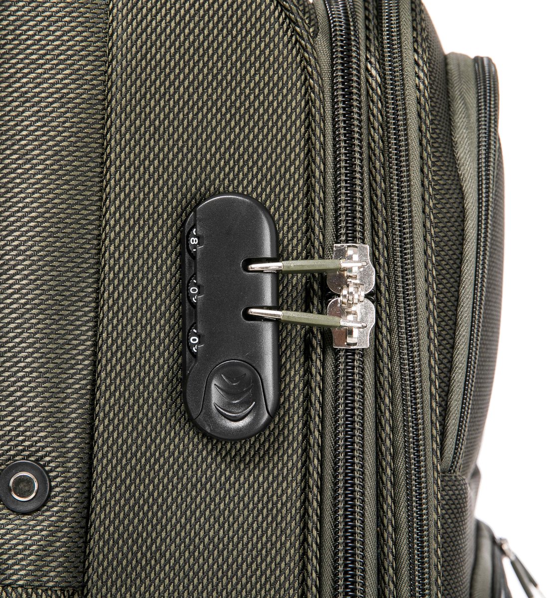 Soft Expandable Suitcase – Casablanca-Green-S (46 L)-The Livary