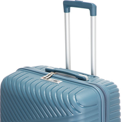 2-piece hard shell suitcase set – Valencia-Pink-2x S (39 L)-The Livary
