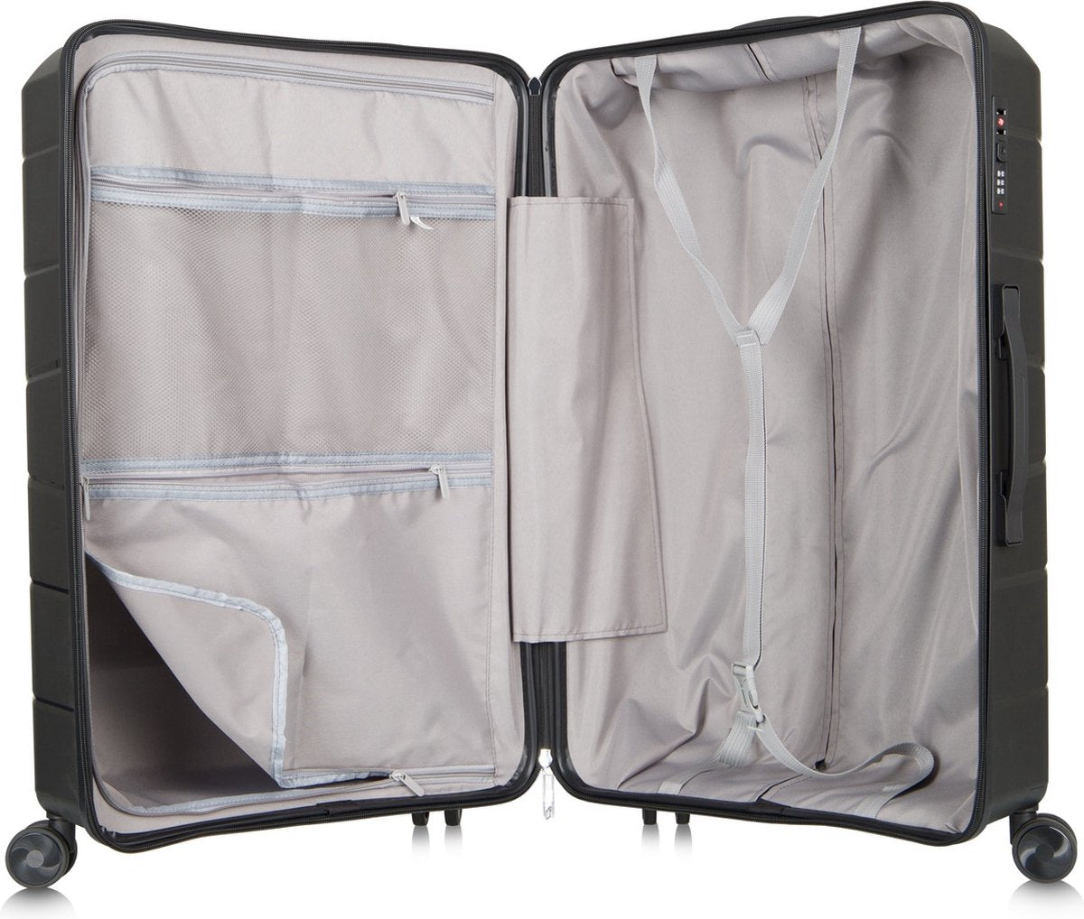 Hard shell suitcase – Helsinki-Blue-S (39 L)-The Livary