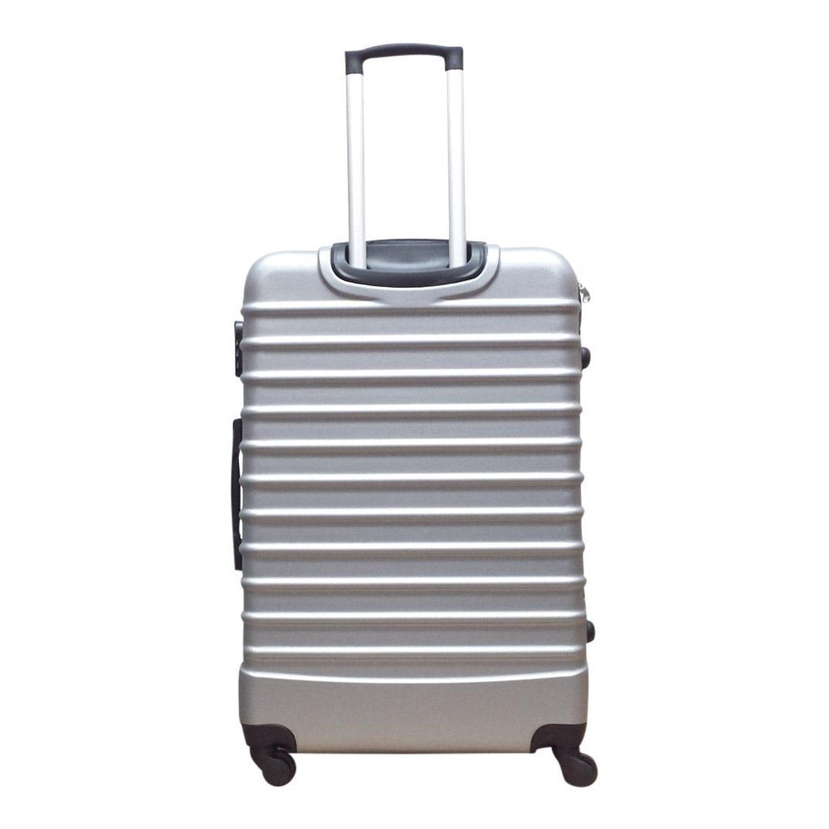 ABS hard shell suitcase – Siena-Silver-XS (26 L)-The Livary