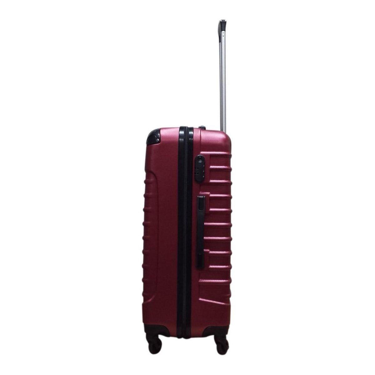 2-piece hard shell suitcase set - Capri Nero-The Livary