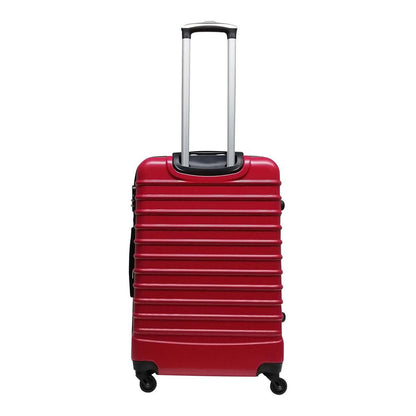 2-piece hard shell suitcase set – Siena Rosso-The Livary