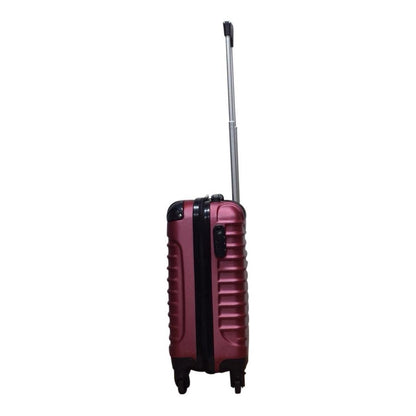 2-piece hard shell suitcase set - Capri Nero-The Livary