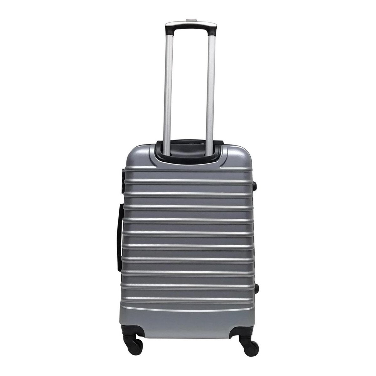 ABS hard shell suitcase – Siena-Silver-XS (26 L)-The Livary