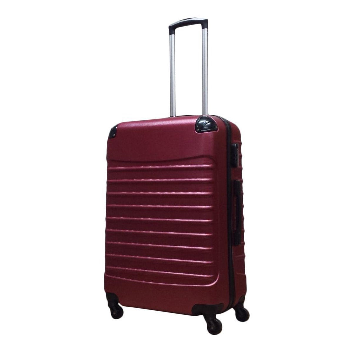 2-piece hard shell suitcase set - Capri Nero-The Livary