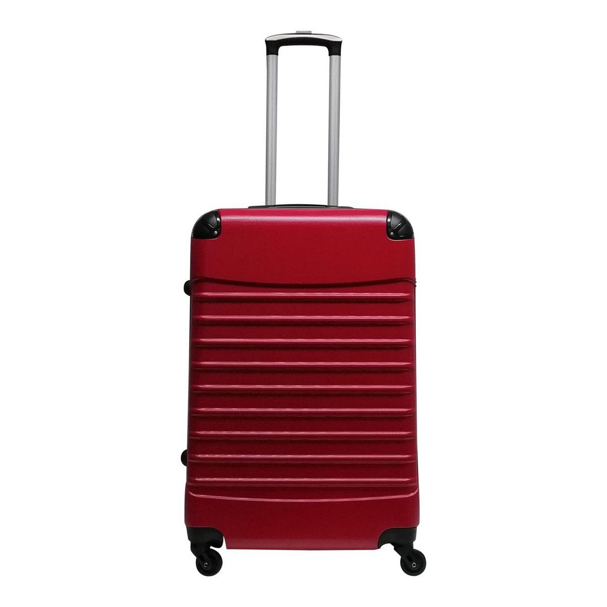 2-piece hard shell suitcase set – Siena Rosso-The Livary