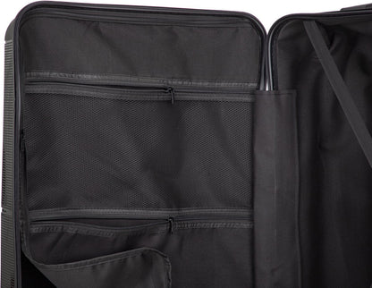 Hard-shell suitcase – Roma-Gray-M (65 L)-The Livary