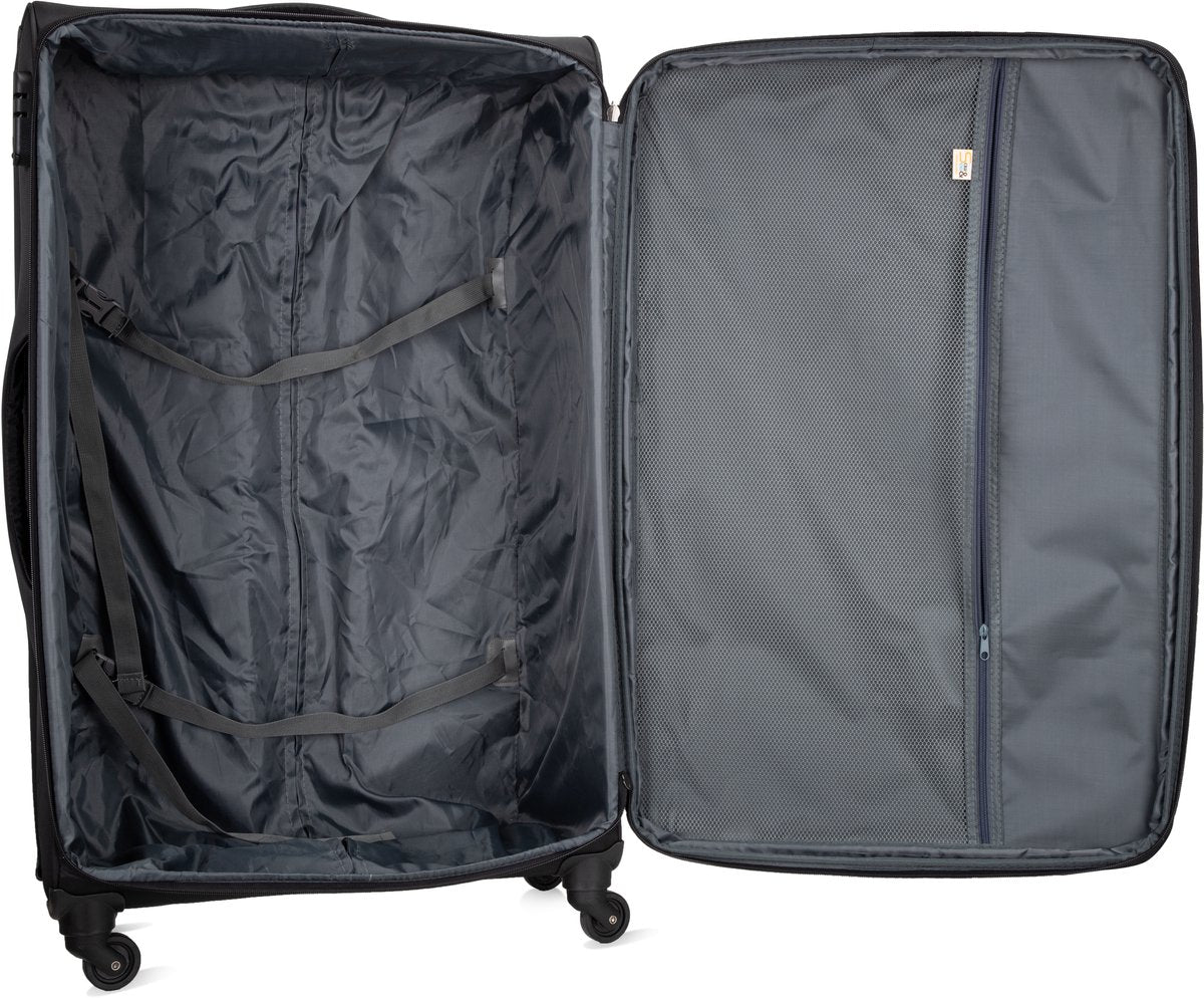 Soft cabin luggage – Porto-Black-The Livary
