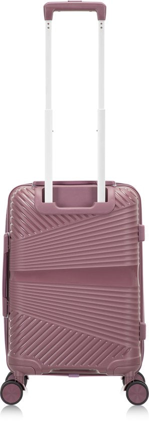 Hard-shell cabin suitcase – Verona-Pink-The Livary