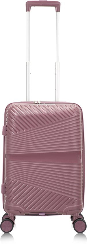 Hard-shell cabin suitcase – Verona-Pink-The Livary