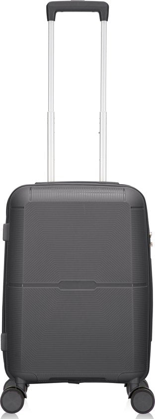 Hard-shell cabin suitcase – Capri-Gray-The Livary