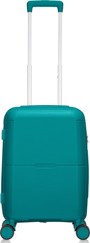 Hard-shell cabin suitcase – Capri-Turquoise-The Livary