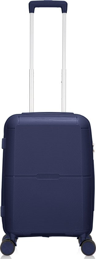 Hard-shell cabin suitcase – Capri-Dark blue-The Livary
