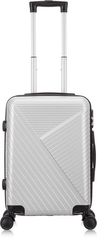 Hand luggage suitcase - Valencia-White-The Livary