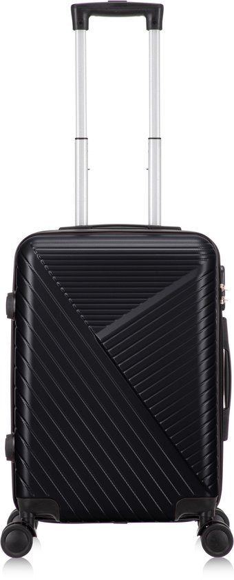 Hand luggage suitcase - Valencia-Black-The Livary