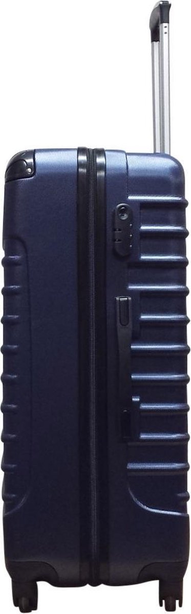 2-piece Dark Blue Hard Shell Suitcase Set – Monaco-The Livary
