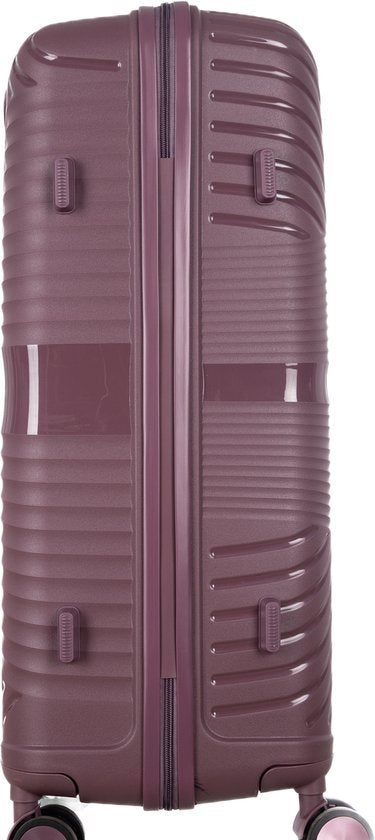 Hard-shell cabin suitcase – Verona-Pink-The Livary