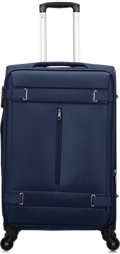 Soft Luggage - Valencia-Dark blue-M (65 L)-The Livary