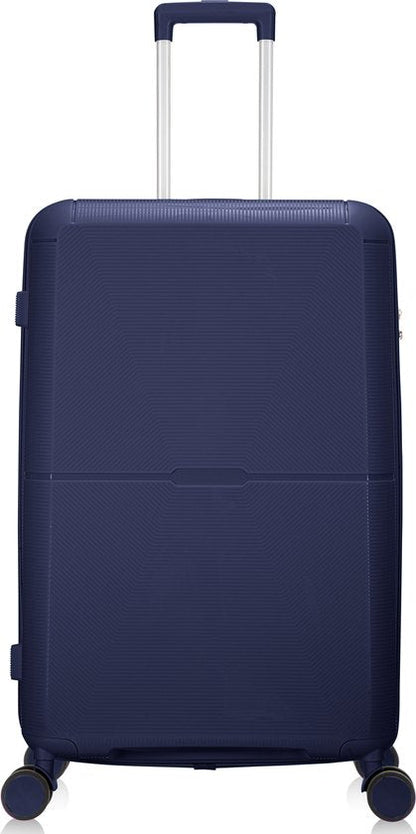 Hard-shell suitcase – Roma-Dark blue-M (65 L)-The Livary