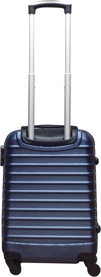 2-piece Dark Blue Hard Shell Suitcase Set – Monaco-The Livary