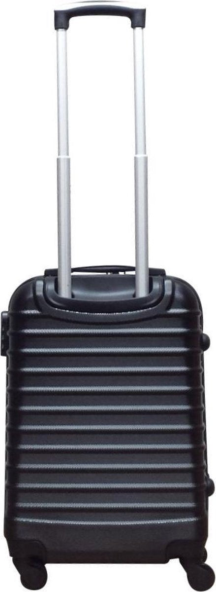 2-piece ABS luggage set – Ventura-Black-The Livary