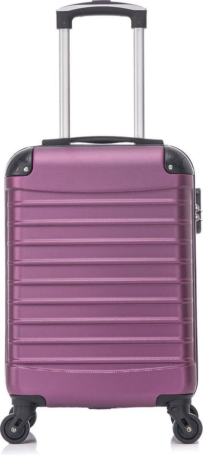 2-piece hard shell suitcase set – Bordeaux-The Livary