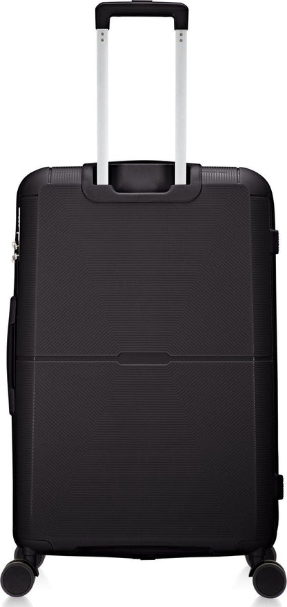 Hard-shell suitcase – Roma-Gray-M (65 L)-The Livary