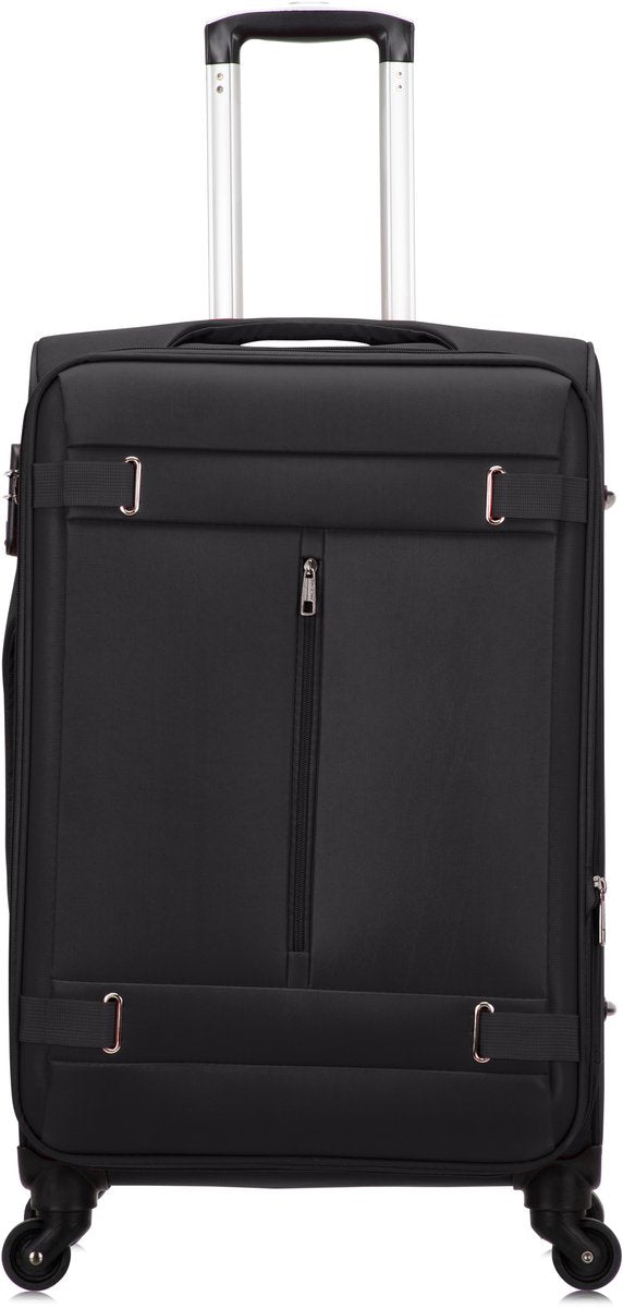 Soft Luggage - Valencia-Black-M (65 L)-The Livary