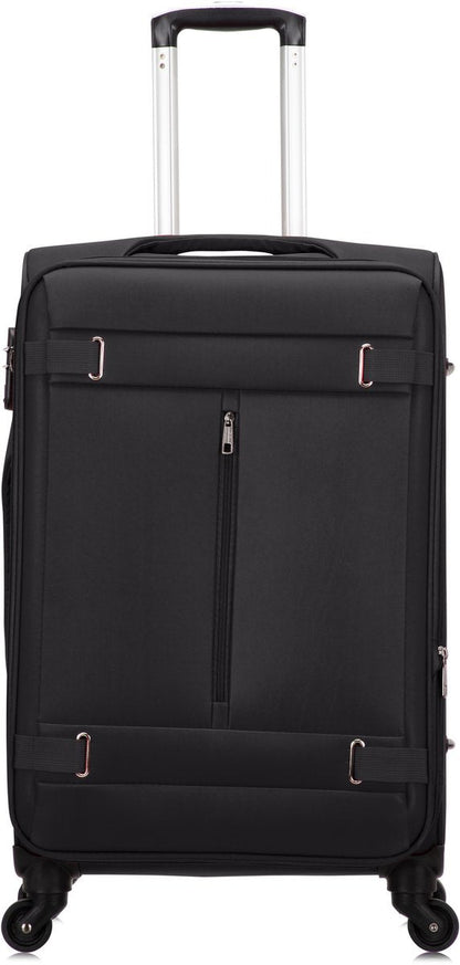 Soft Luggage - Valencia-Black-M (65 L)-The Livary